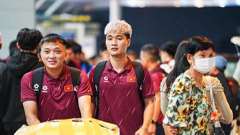 Các tuyển thủ của ĐT futsal Việt Nam gặp lại 'người cũ' khi giao hữu với Kuwait